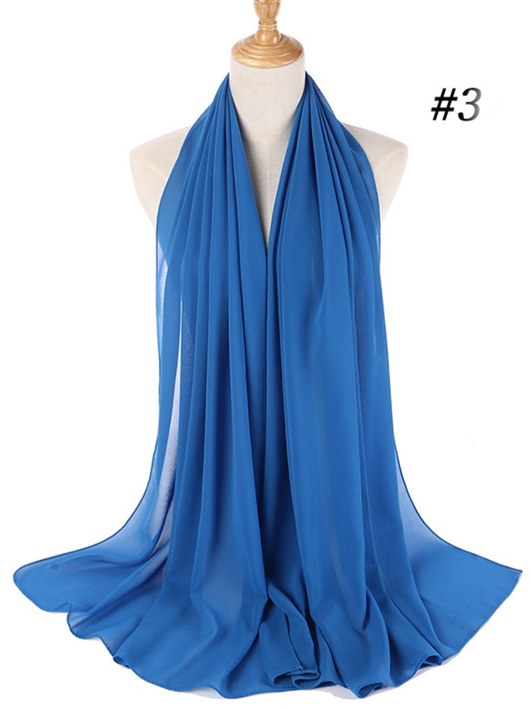 Chiffon Hijab pannband