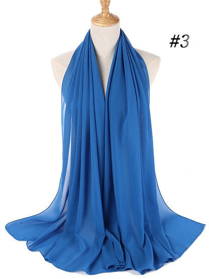 Chiffon Hijab pannband