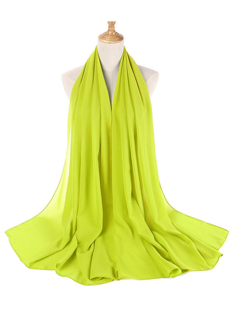 Chiffon Hijab pannband