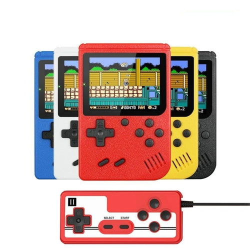 400-in-1 Retro videospelskonsol | Handhållen Retrospel Konsol | Klassiska Spel