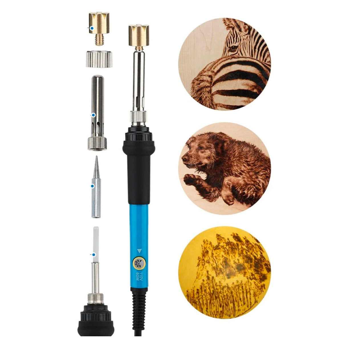 Träbränning Pyrografi Kit