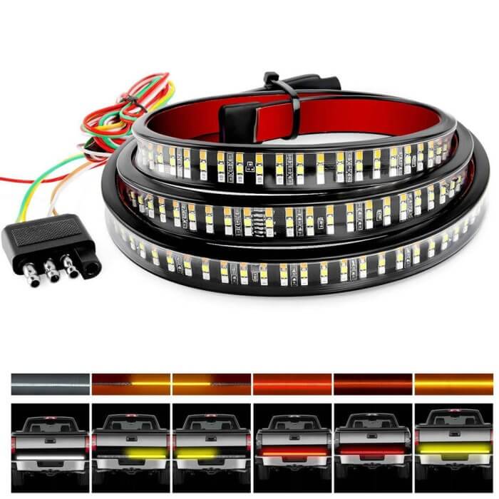 LED-ljus för bakluckan
