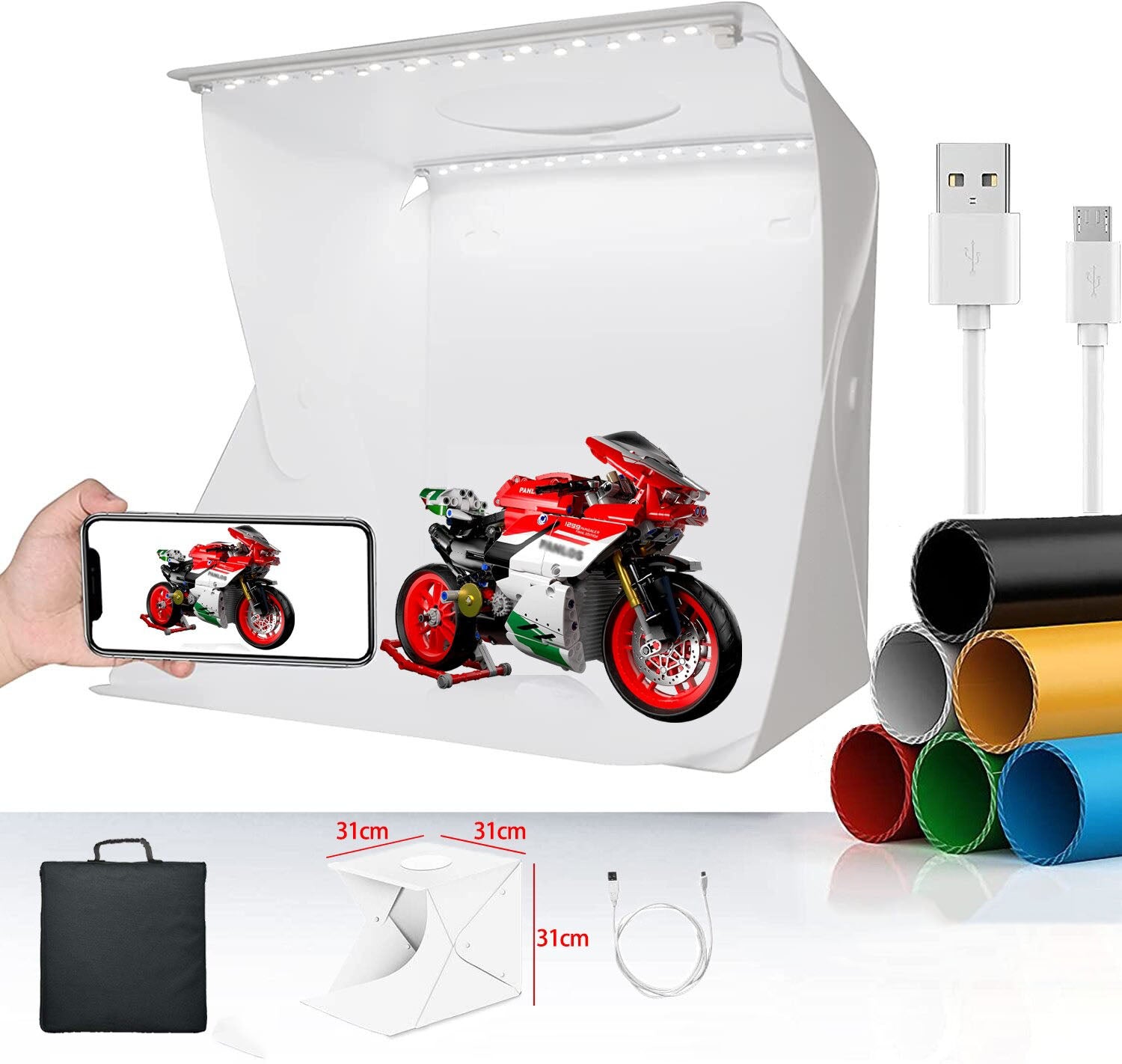 Fotografering Ljuslåda