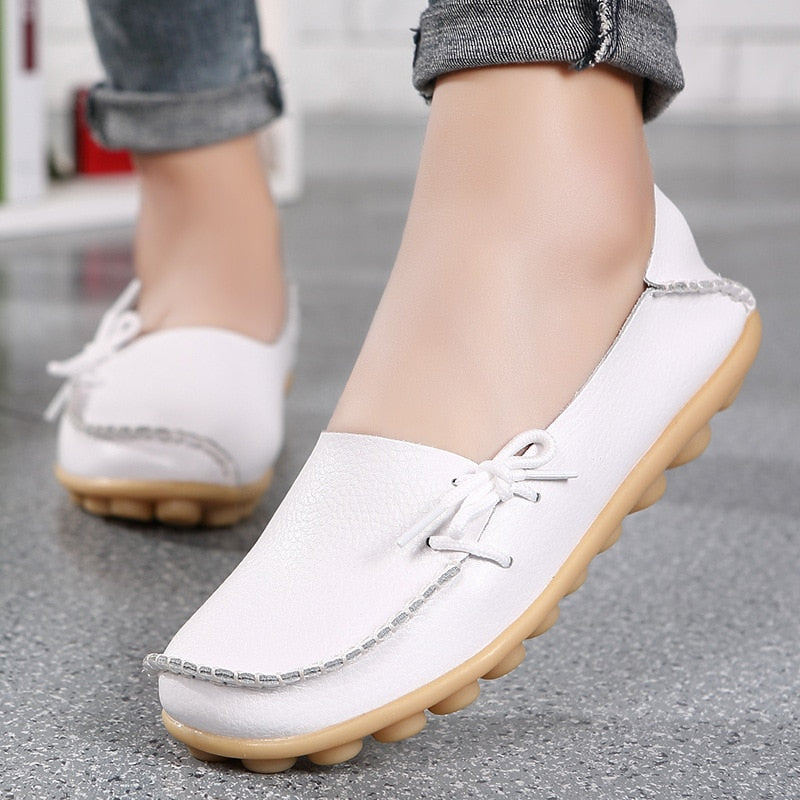 Damskor Loafers | Skinnloafers Dam | Bekväma Vardagsskor