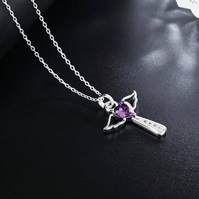 Ängel vingar kors halsband