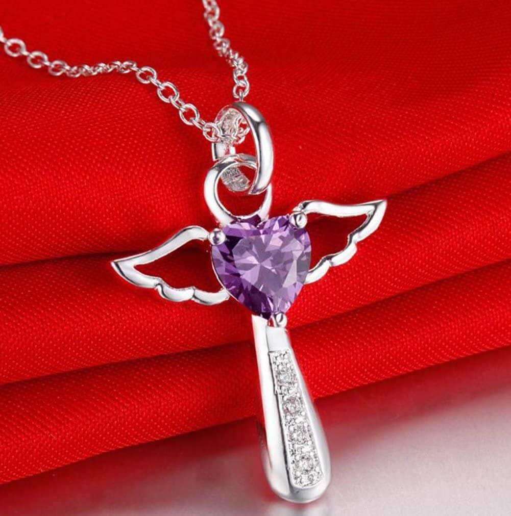 Ängel vingar kors halsband