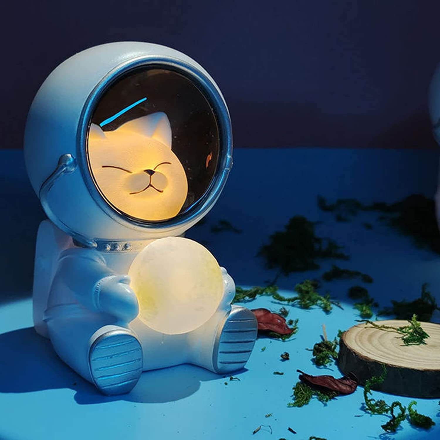 Astronaut LED-nattljus