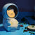 Astronaut LED-nattljus