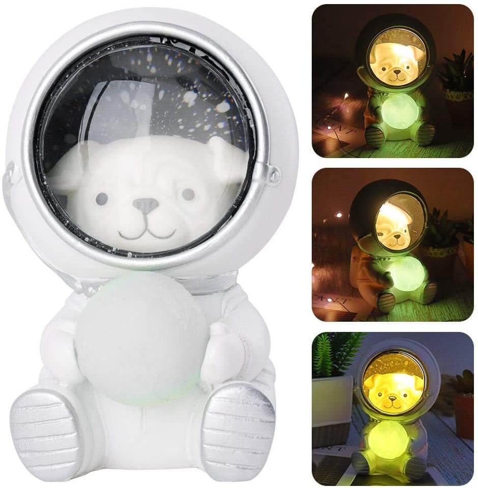Astronaut LED-nattljus