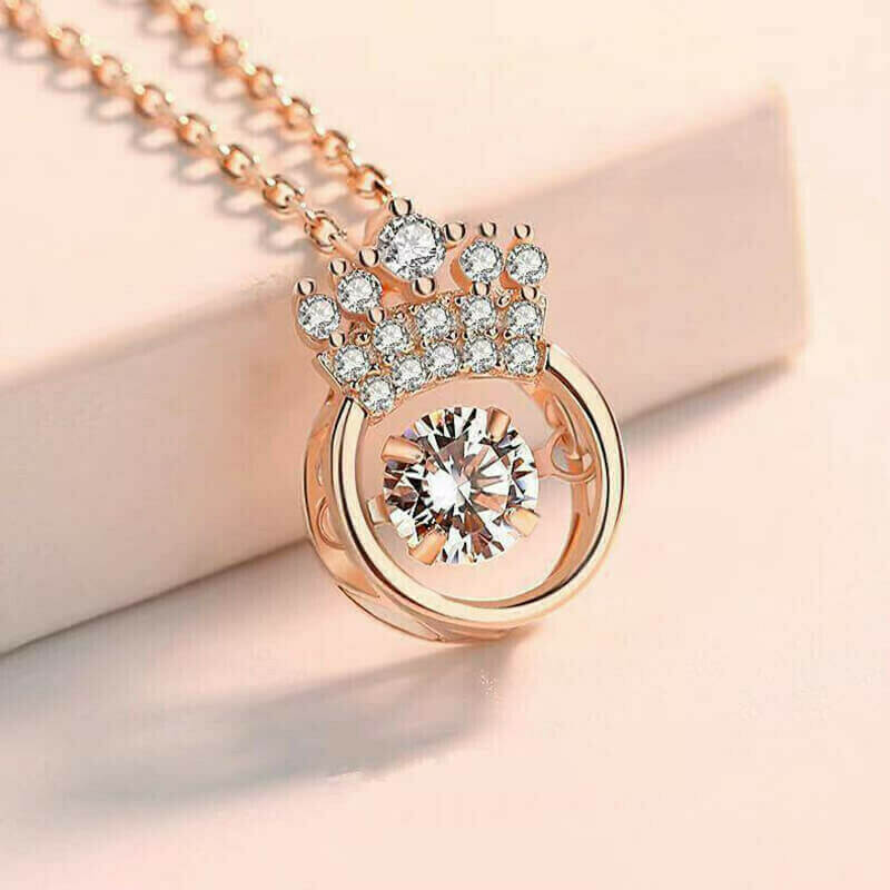 Dancing Crown Halsband