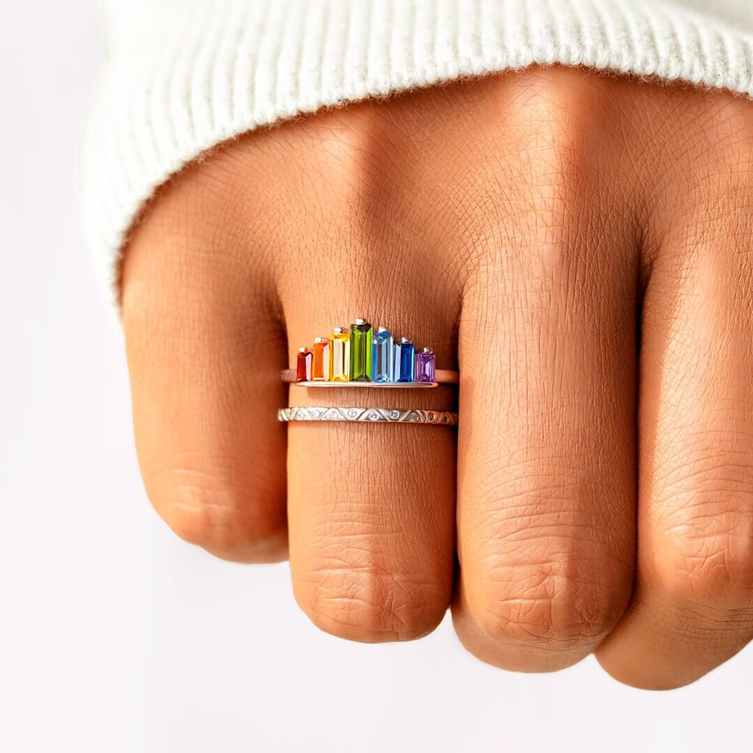 Till Min Dotter Crown Ring