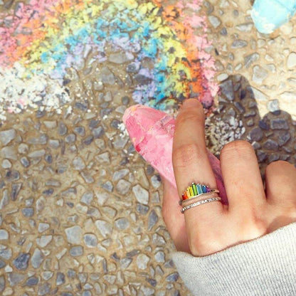 Till Min Dotter Crown Ring