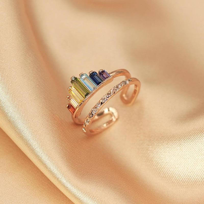 Till Min Dotter Crown Ring