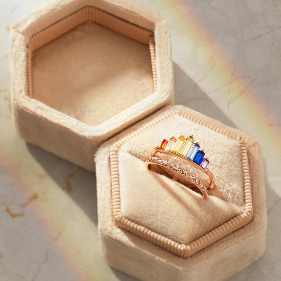 Till Min Dotter Crown Ring