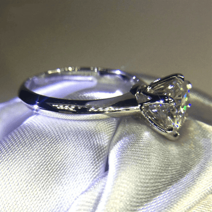Diamantstil Löfte ring