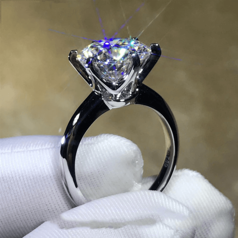 Diamantstil Löfte ring