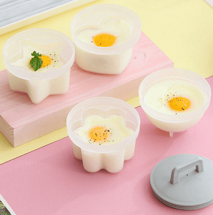 Set med ägg pocherare