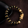 Black Obisidian Feng Shui Armband