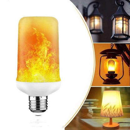 LED-lampor med flameffekt