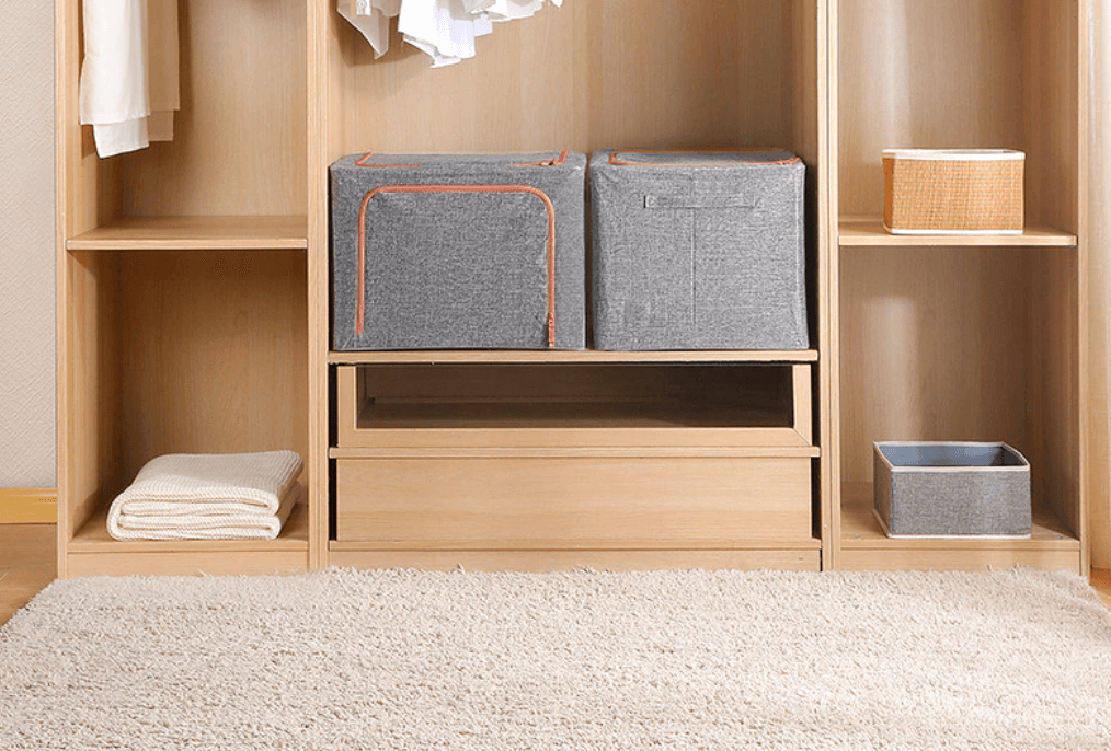 Fällbar förvaringslåda