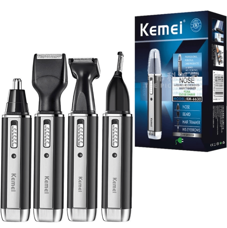 4 i 1 uppladdningsbar elektrisk hårklippare