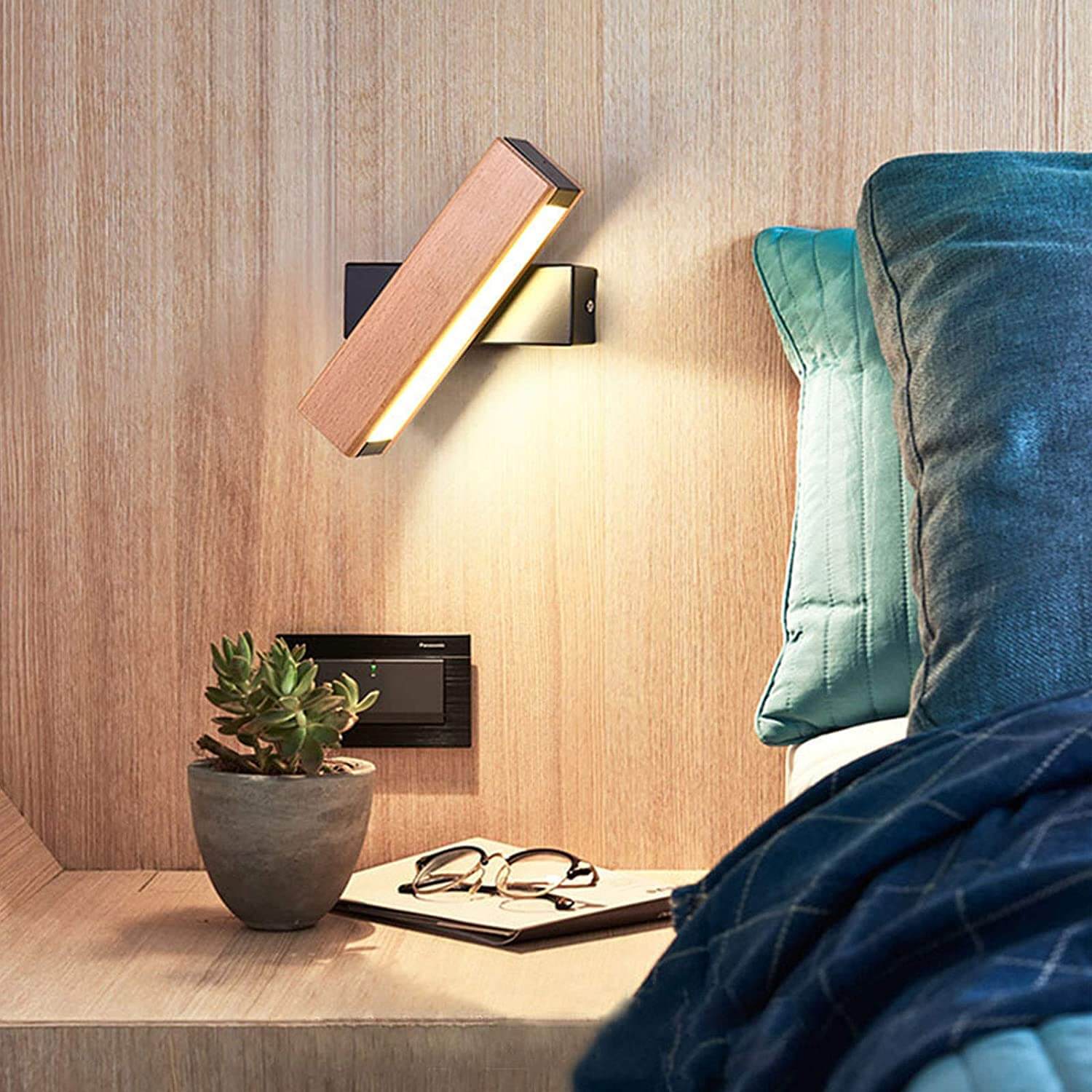 360° Roterande LED-Vägglampa