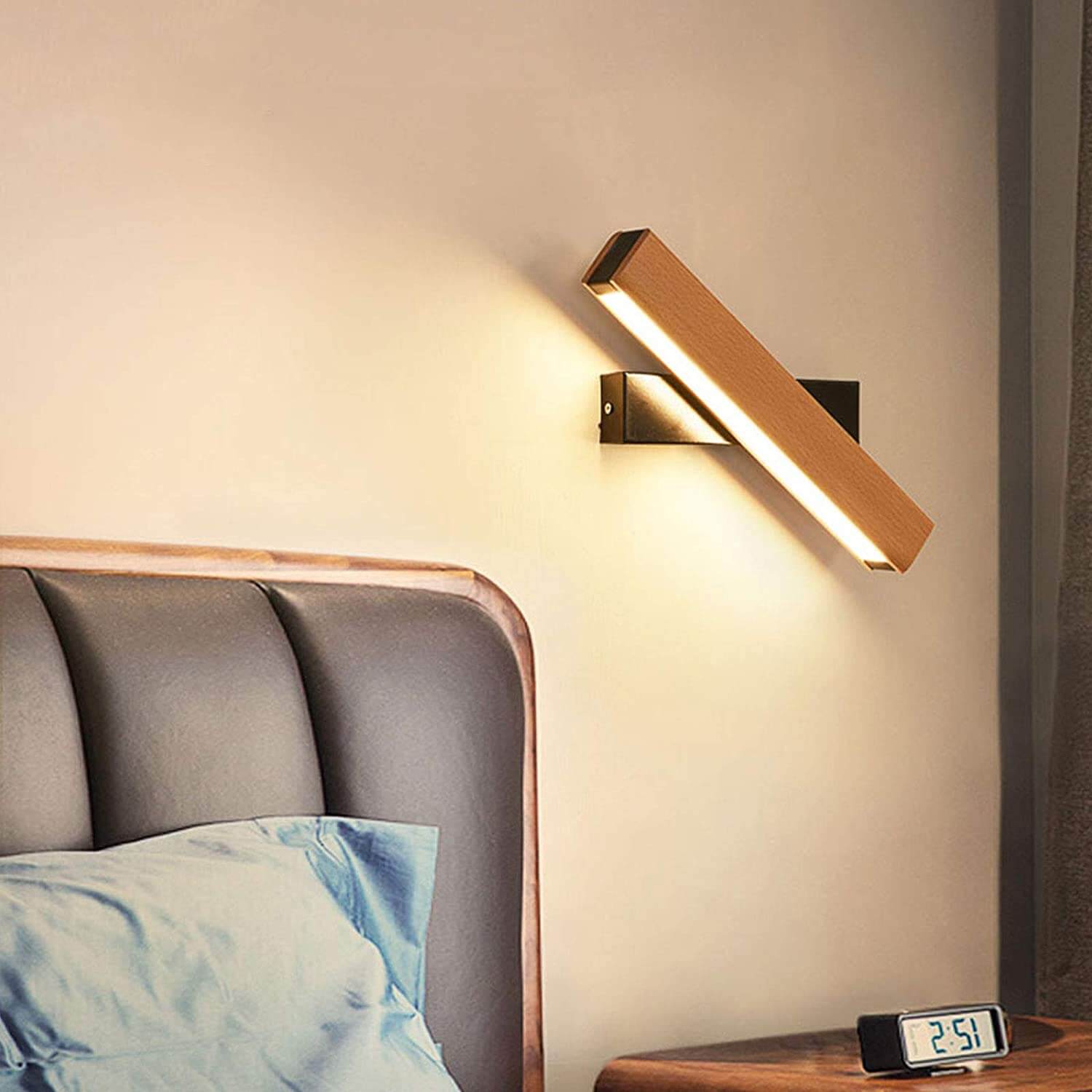 360° Roterande LED-Vägglampa