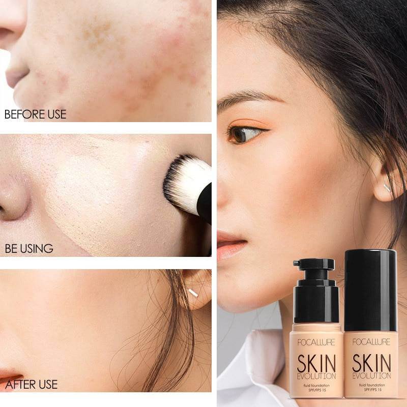 FOCALLURE | Base Face Flytande Foundation
