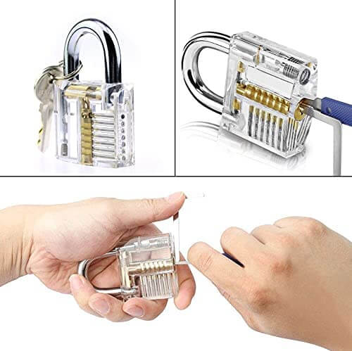 4-i-1 verktyg för låssmed