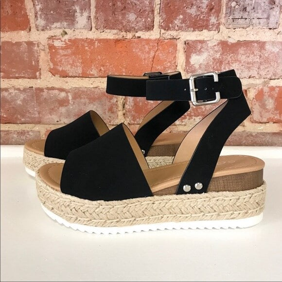 Sandaler för kvinnor under sommaren | Plattformssandal | Justerbar Rem