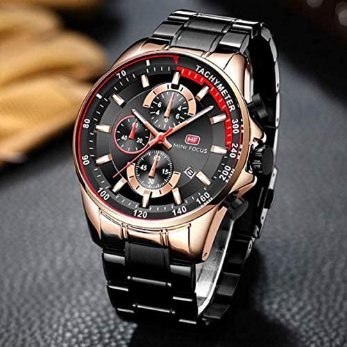 Mini Focus Lyxklocka För Män | Lyxklocka Män | Chronografklocka Män
