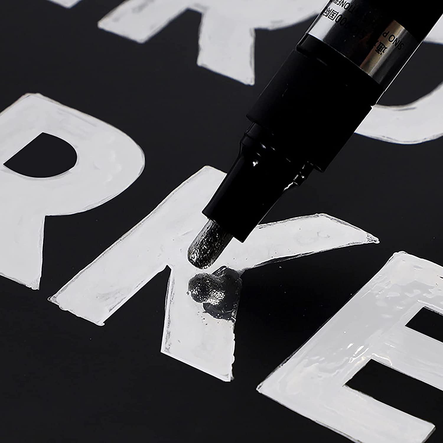Flytande spegel Chrome Marker