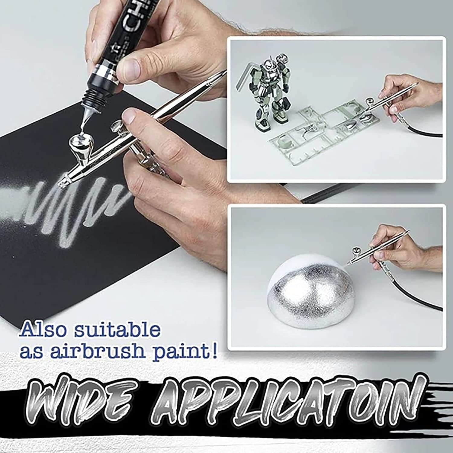 Flytande spegel Chrome Marker