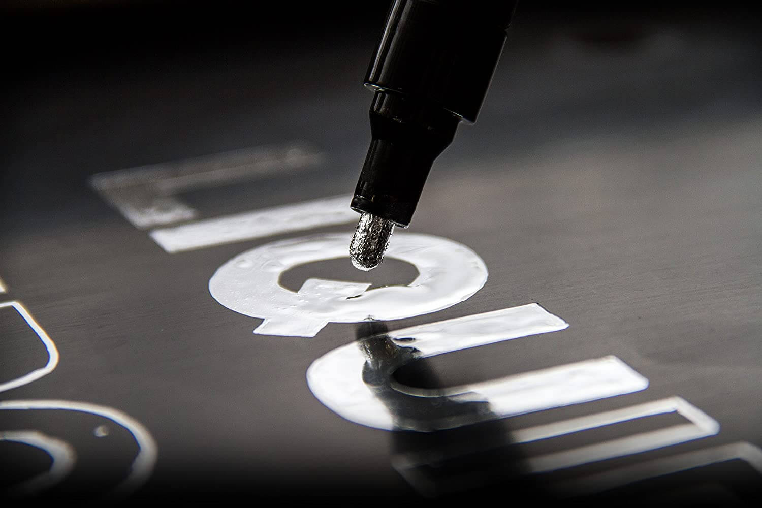 Flytande spegel Chrome Marker