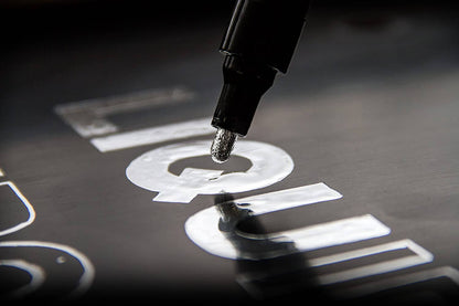 Flytande spegel Chrome Marker
