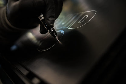 Flytande spegel Chrome Marker