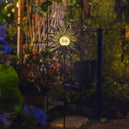 Retro utomhus trädgårdslampa
