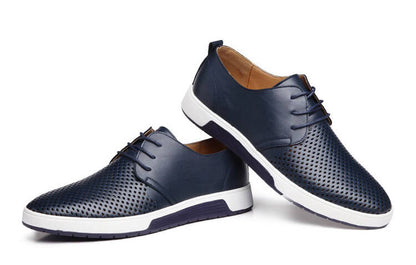 Oxford Läderstil Casual Skor