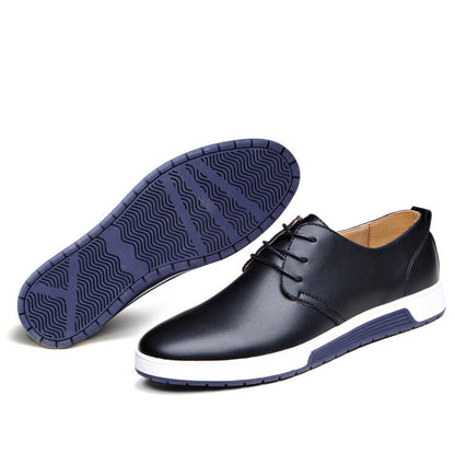 Oxford Läderstil Casual Skor