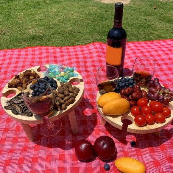 Bärbart picknickbord