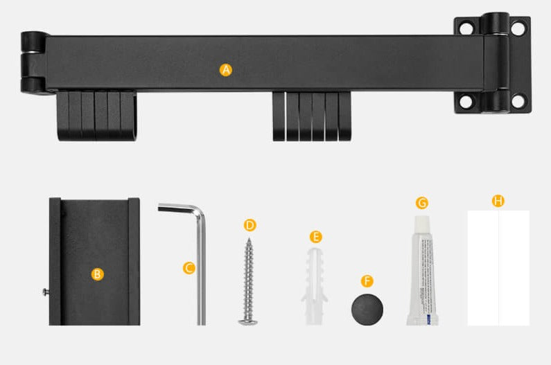 Utdragbart torkställ för kläder
