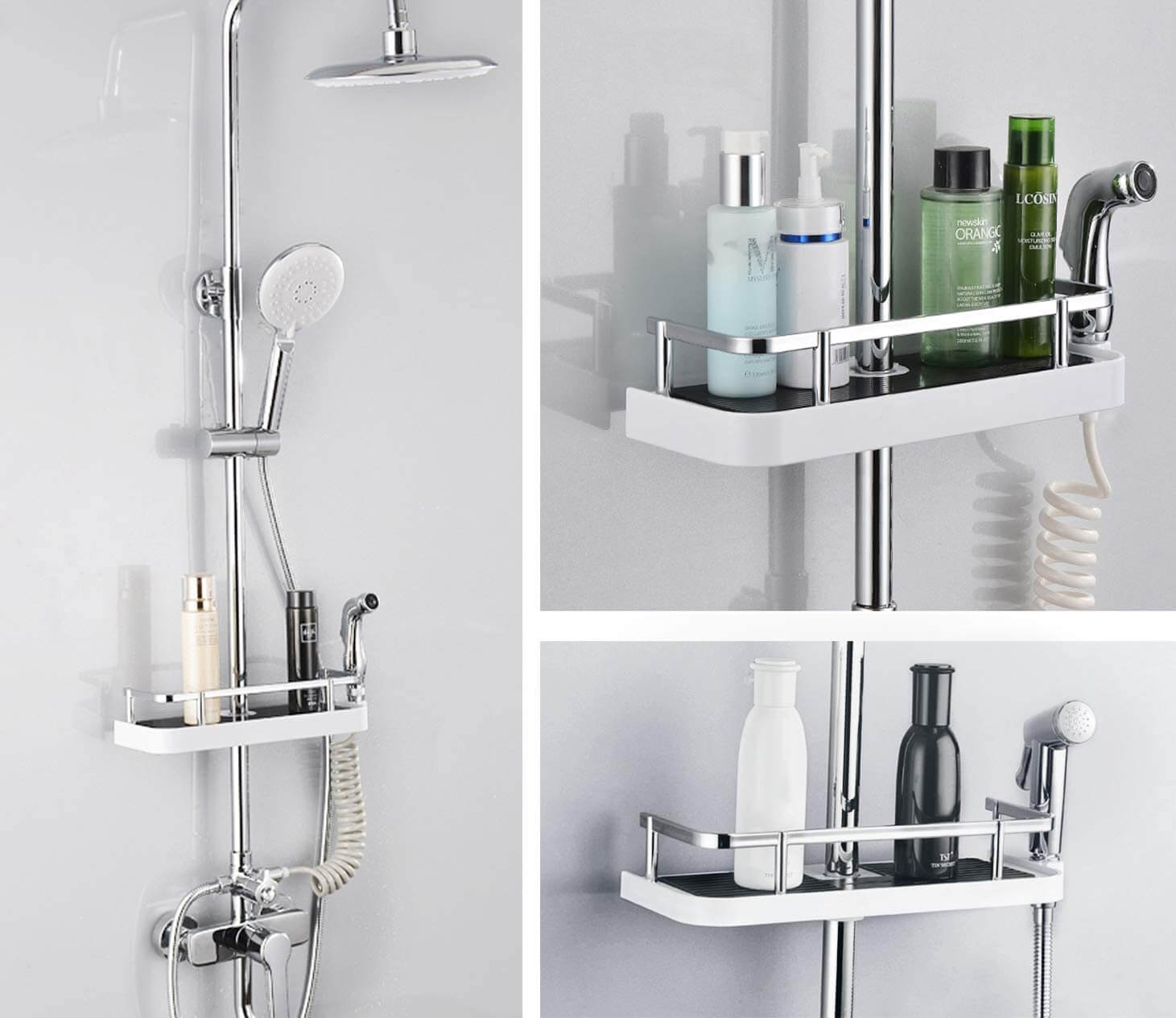 Badrum Dusch Förvaring Rack Organizer
