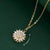Spinning Sunflower Halsband