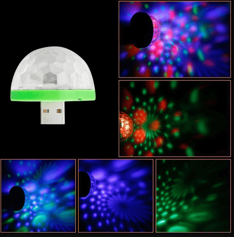 Mushroom Diskoljus (USB)