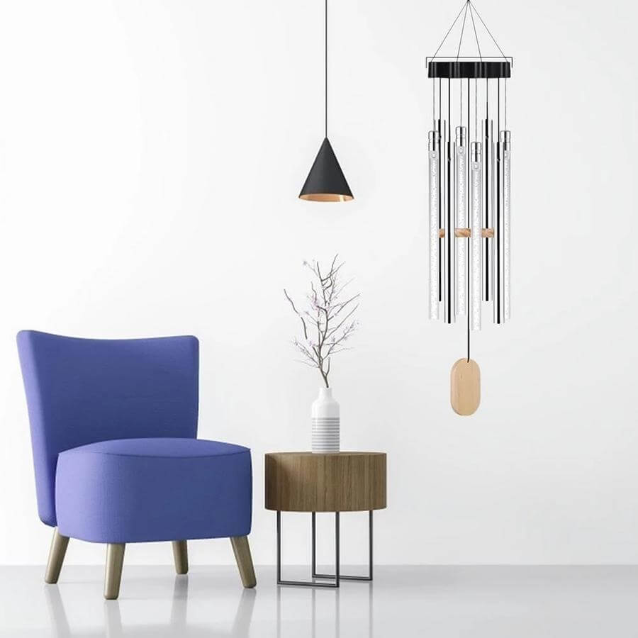 Solcellsdrivna Musikaliska Vindspel