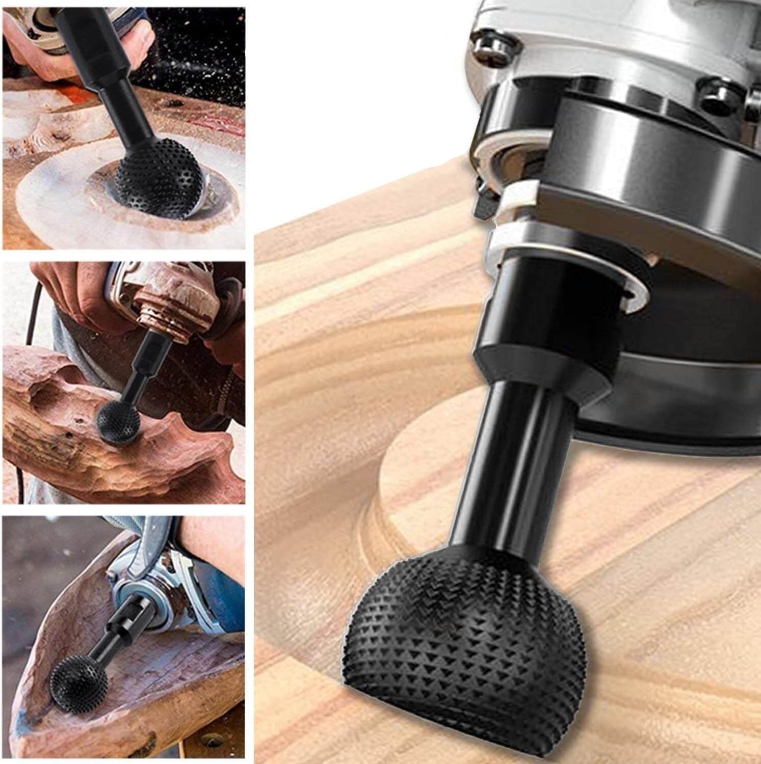 Sfäriskt verktyg för att skära spår i trä