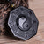 Obsidian Yin Yang Necklace